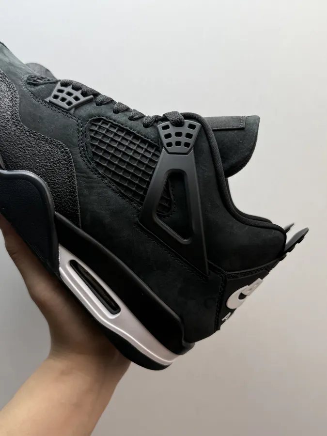 Nigel Syester x Air 4 Retro Collaboration Black Soul