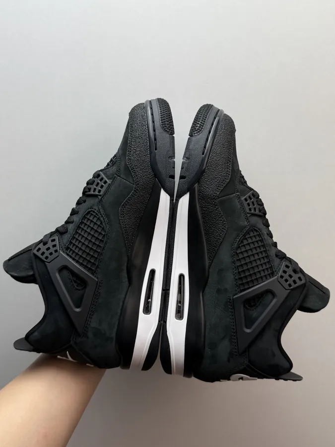 Nigel Syester x Air 4 Retro Collaboration Black Soul