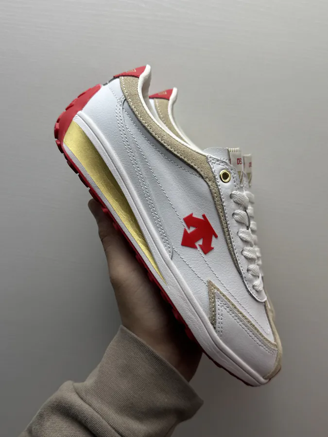 DESCENTE Cron Racer White Red