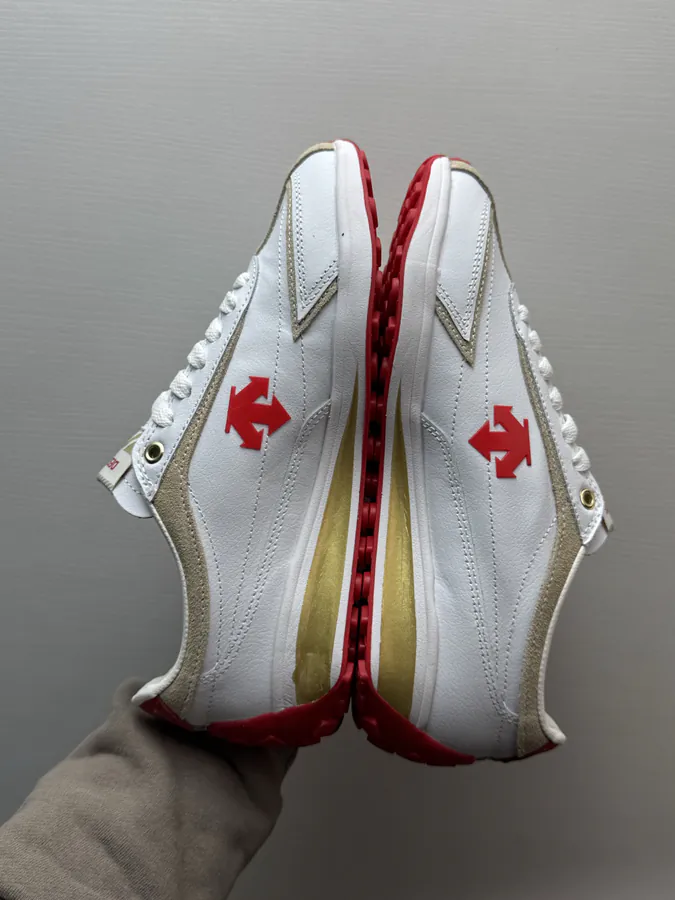 DESCENTE Cron Racer White Red