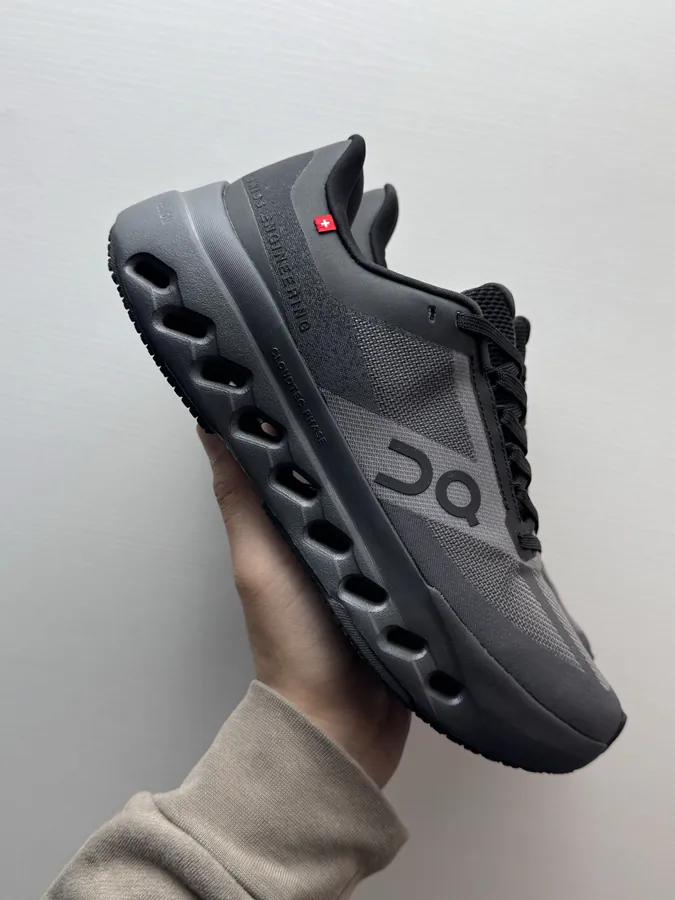 On Cloudboom Black Premium Running Shoes
