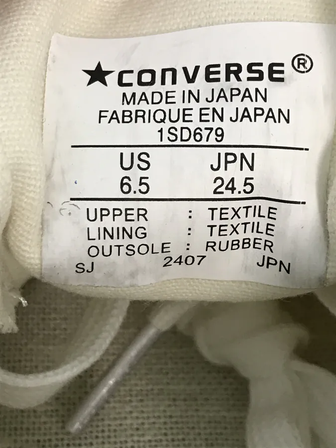 Chu Taylor All Star Low Top Canvas Shoes