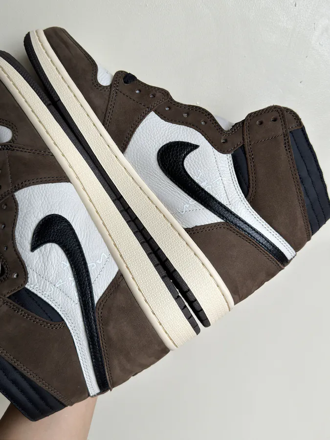 Ts High Top Sneaker in Deep Brown