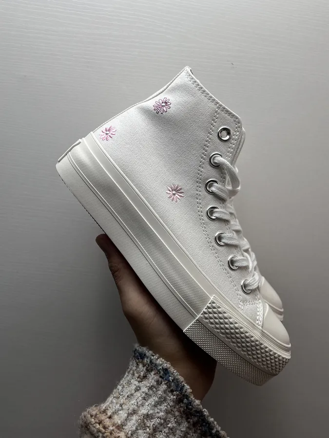 Converse All Star Lift Bucket Bag in White