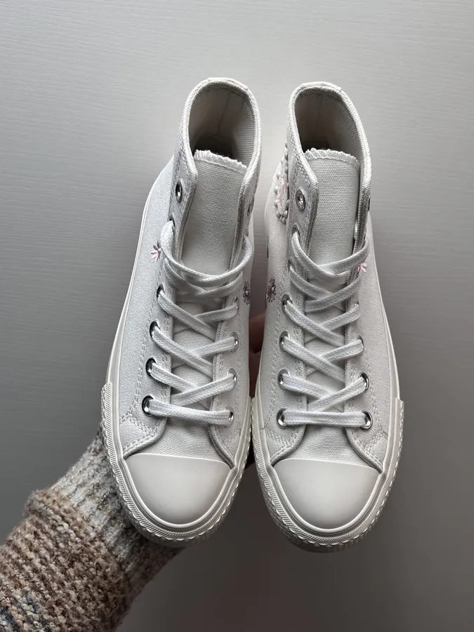 Converse All Star Lift Bucket Bag in White