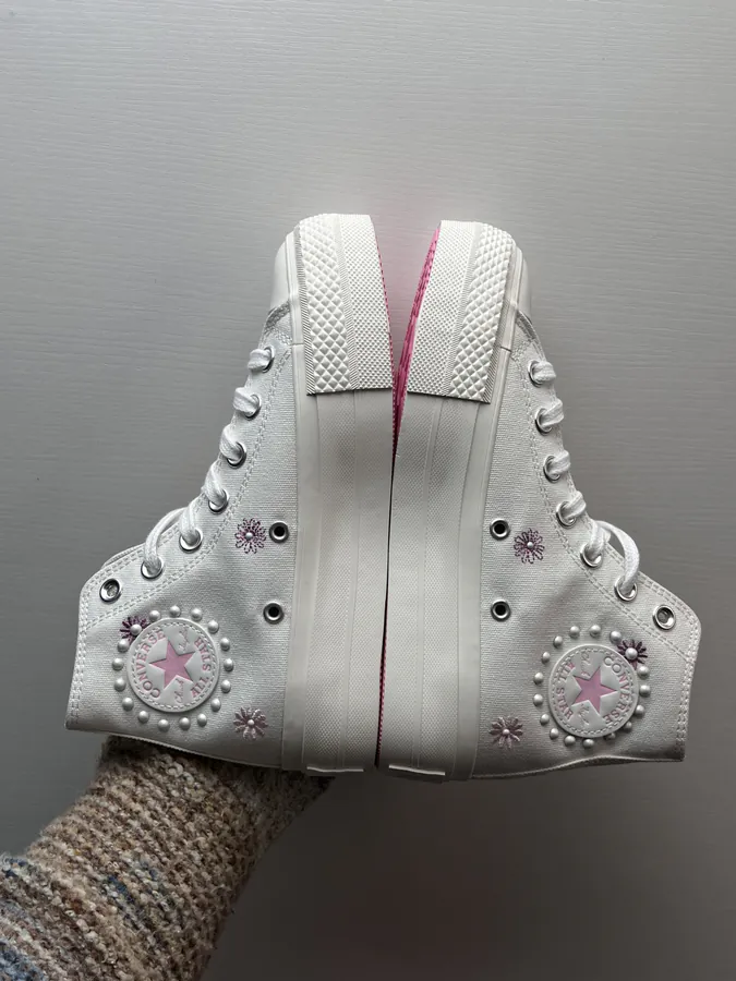 Converse All Star Lift Bucket Bag in White