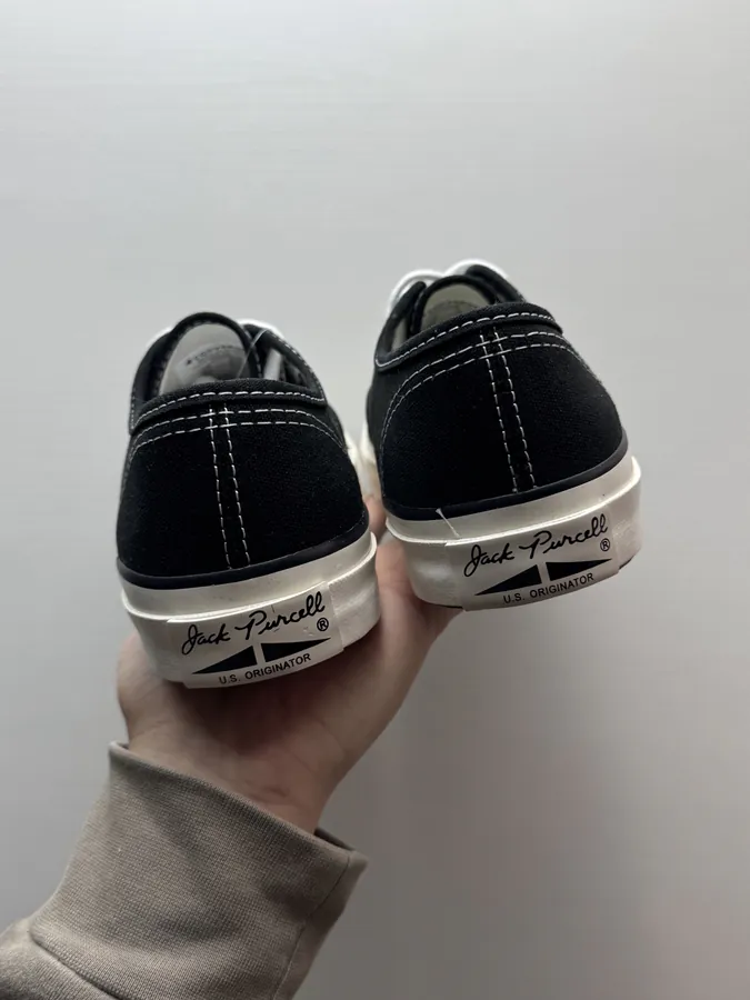 Converse Jack Purcell Black Japanese Version