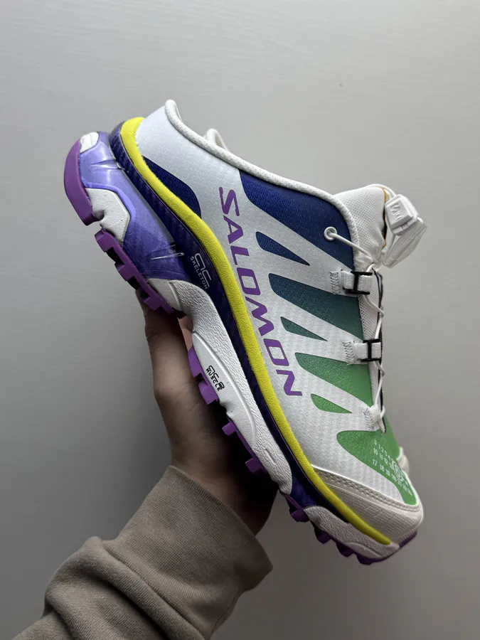 Maison Margiela x SALOMON XT 4 Mule in Spectral Blue