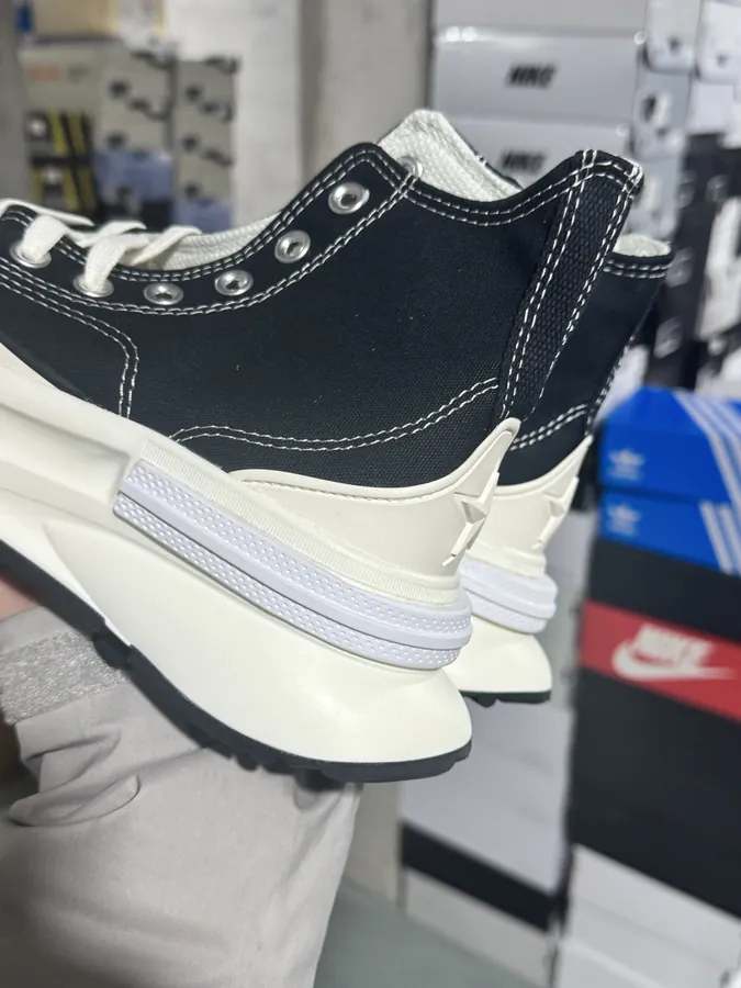 Converse Run Star Legacy CX High Top Sneaker in Grained Calfskin