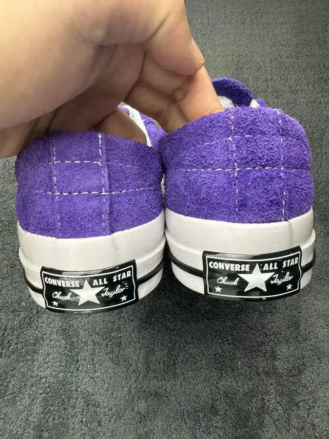 Converse One Star Purple Authentic Original Box, Men's and Women's Unisex Sneakers