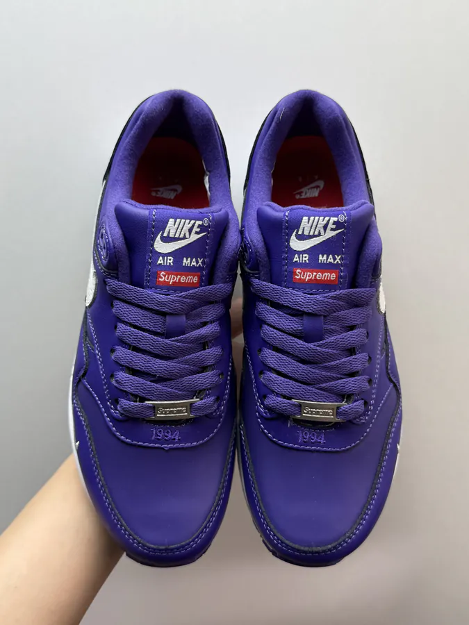 Supreme x Nike Air Max 1 87 Varsity Purple