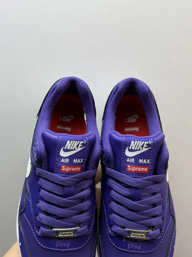 Supreme x Nike Air Max 1 87 Varsity Purple