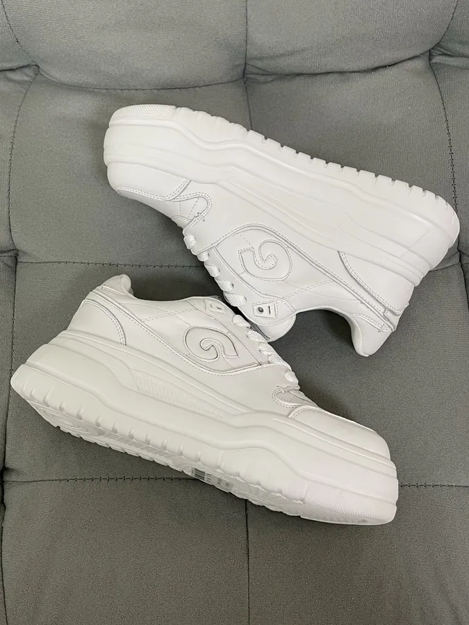 GG CC Sport Sneaker Retro Trendy Thick Sole Loafers for Women