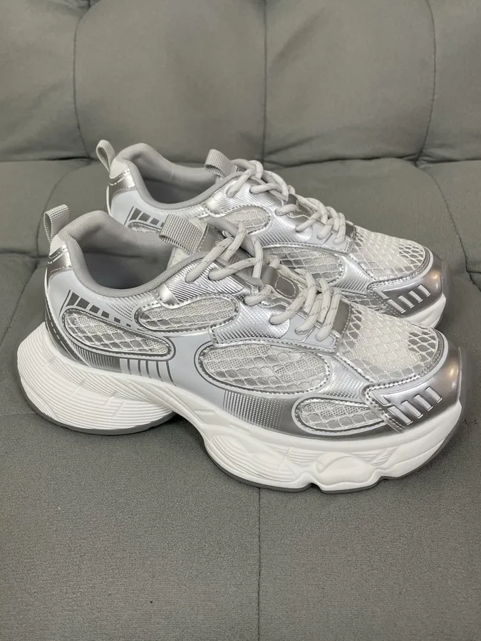 GG CC Comfortable Low Top Dad Shoes for Women