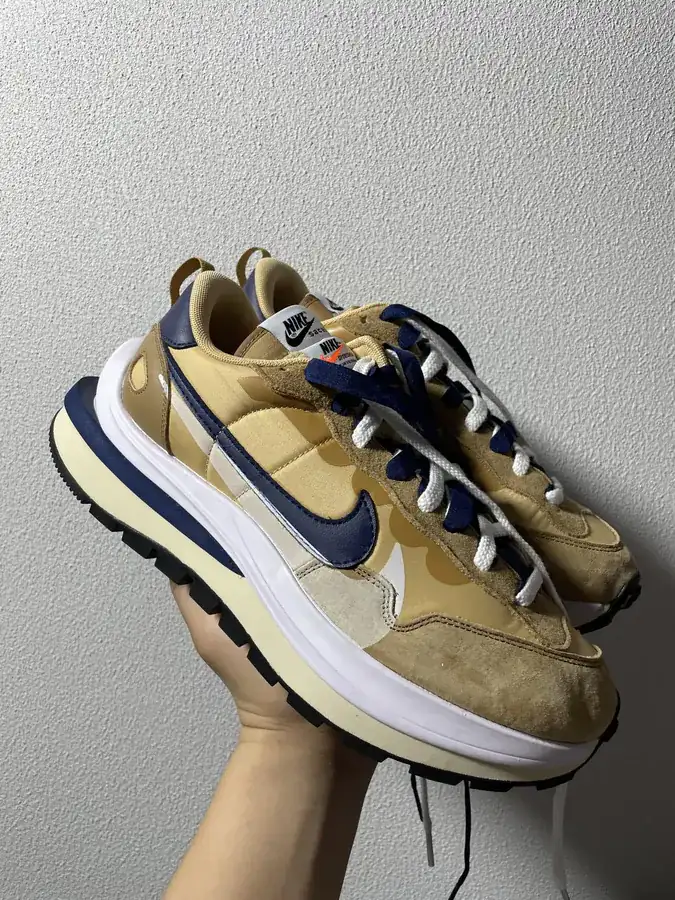 Sacai x Nike VaporWaffle in Khaki