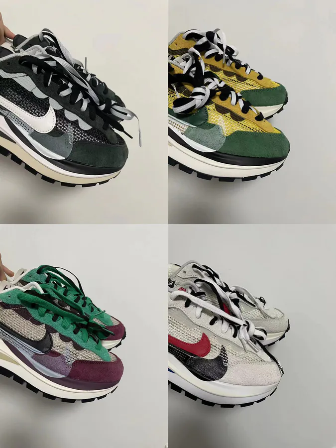 Sacai x Nike VaporWaffe Four Color
