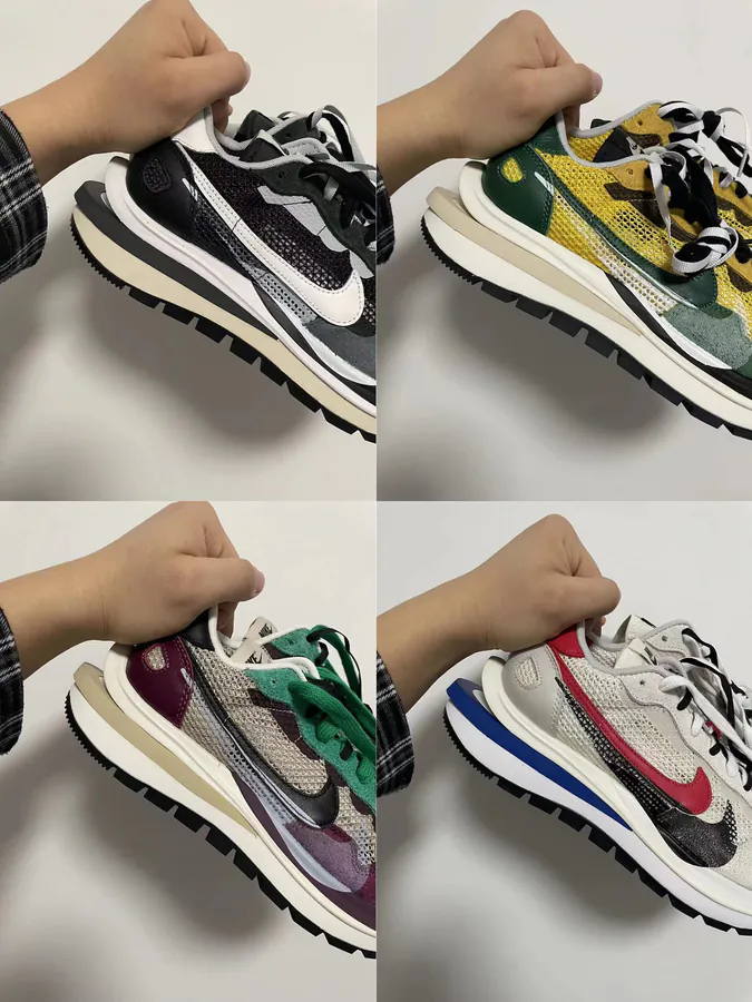 Sacai x Nike VaporWaffe Four Color