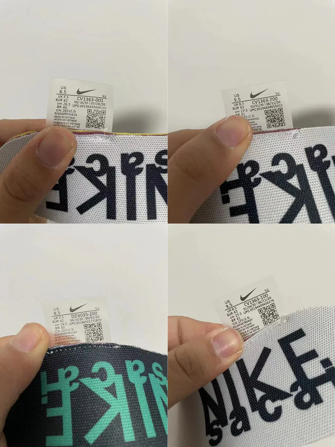 Sacai x Nike VaporWaffe Four Color