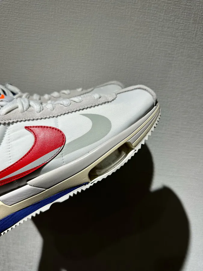 Sacai Deconstructed Red, White, and Blue