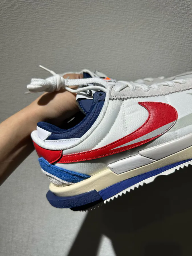 Sacai Deconstructed Red, White, and Blue