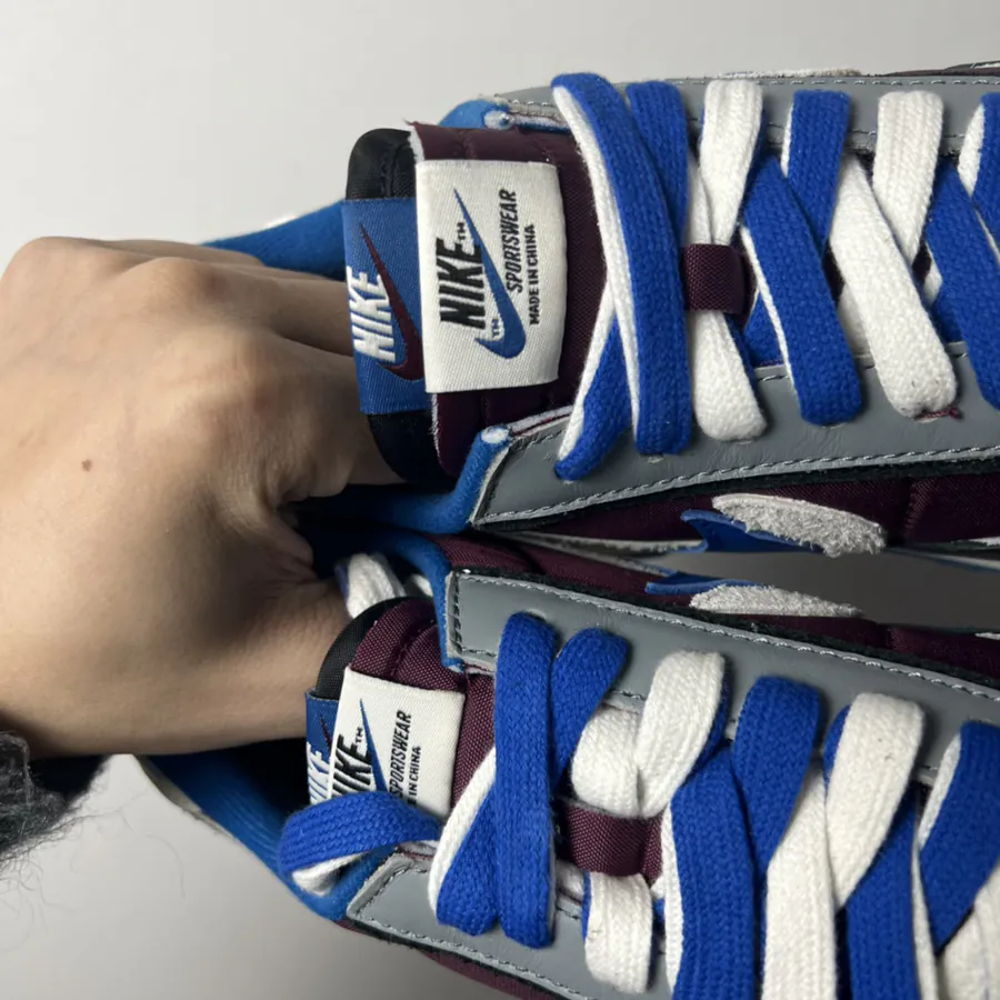 Sacai Triple Collaboration Black, Gray, Blue