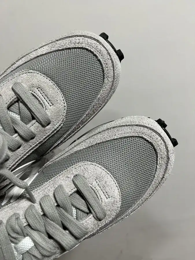 Sacai藤原浩 Gray White Bucket Bag