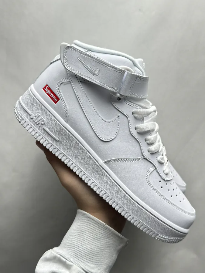 Supreme x Nike Air Force 1 MID White