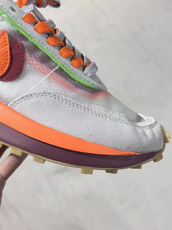 Sacai 1.0 Clot Collaboration Orange and Yellow Colorway