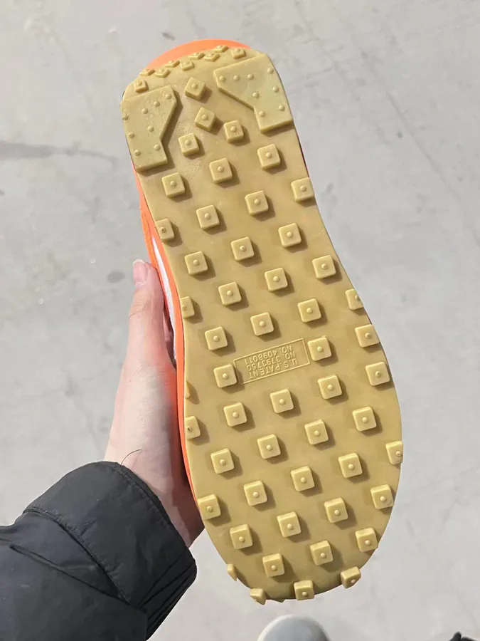 Sacai 1.0 Clot Collaboration Orange and Yellow Colorway