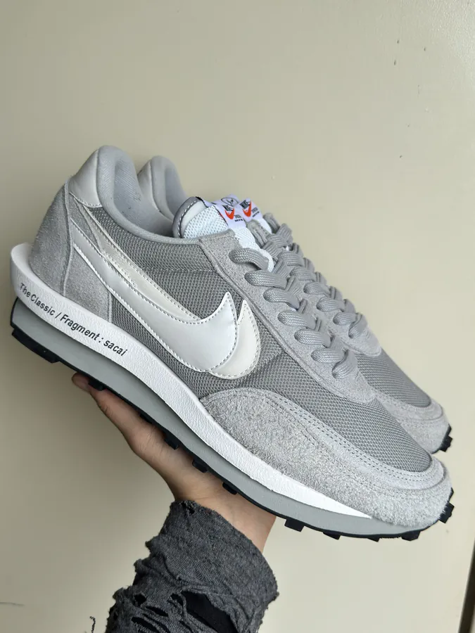 Sacai Grey White Triple Collaboration