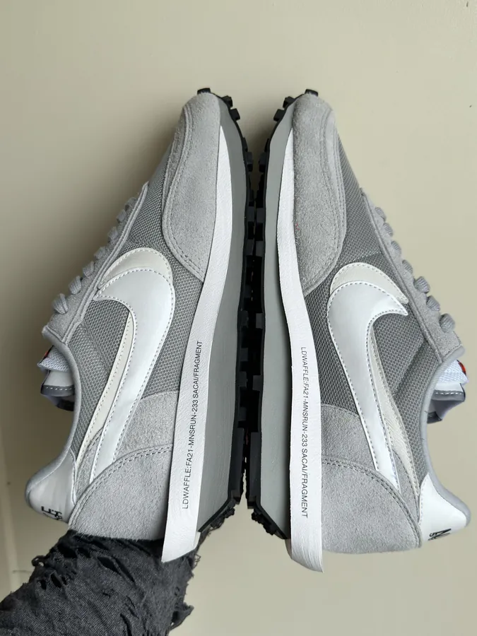 Sacai Grey White Triple Collaboration