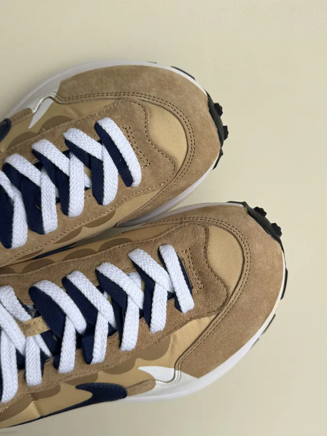 Sacai 3.0 Canvas Shoes Khaki Color