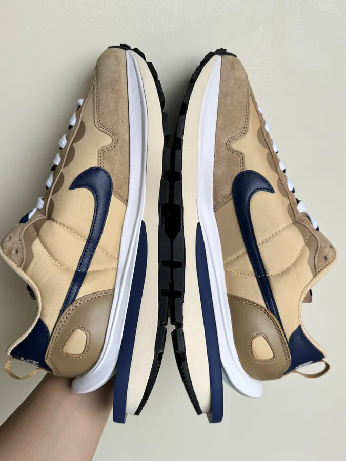 Sacai 3.0 Canvas Shoes Khaki Color