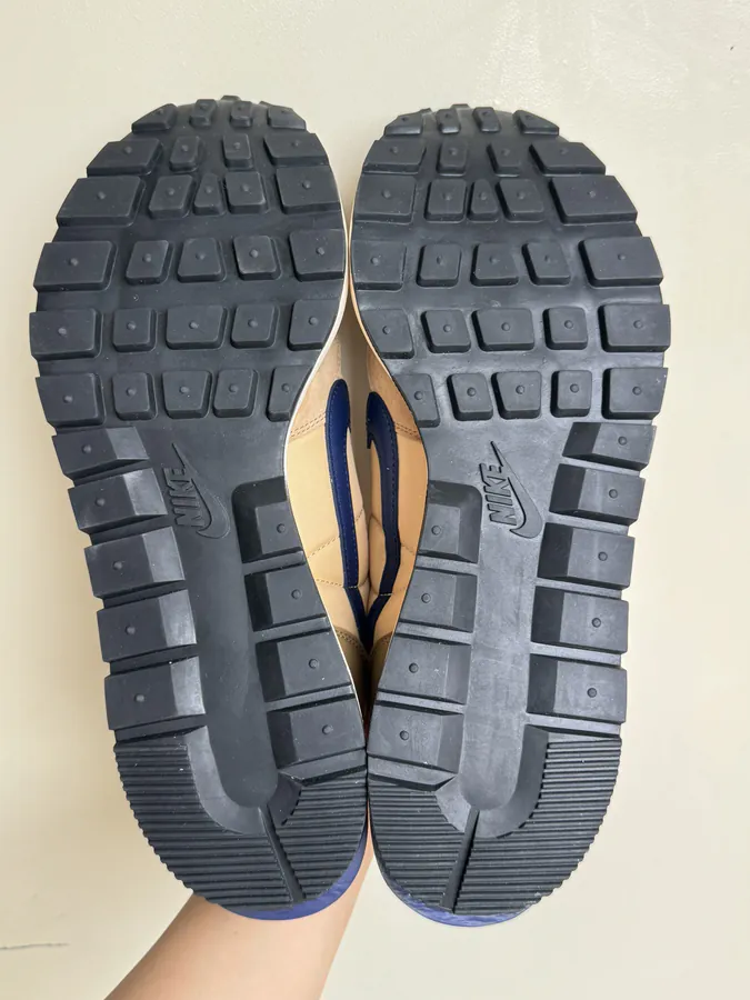 Sacai 3.0 Canvas Shoes Khaki Color