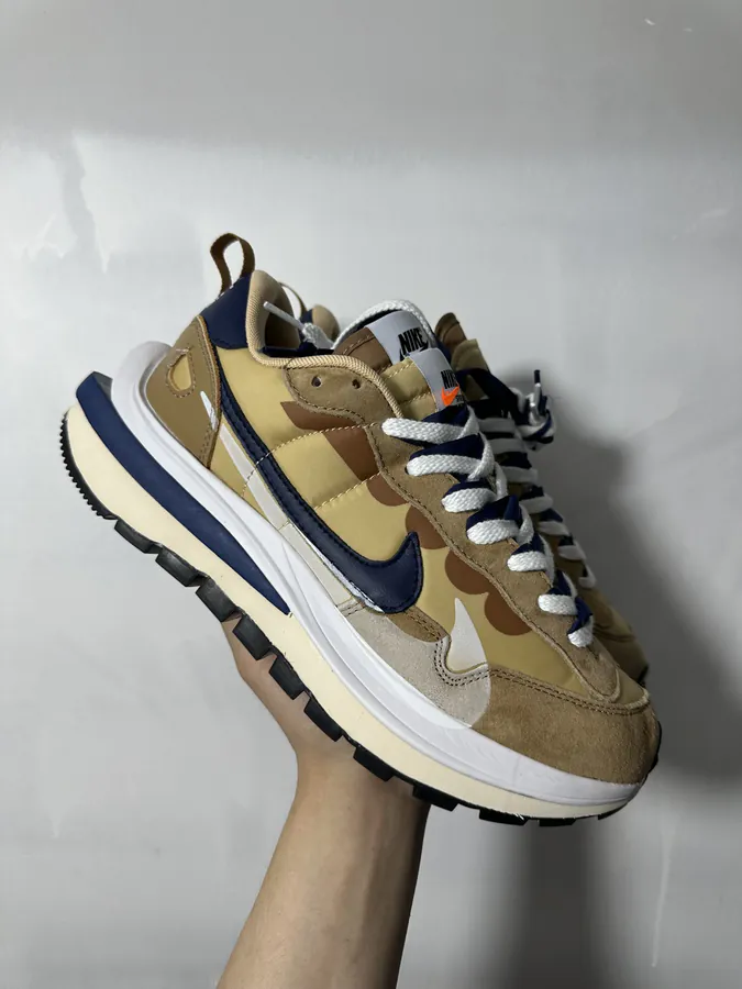Sacai x Nike VaporWaffle Dark Iris Brown