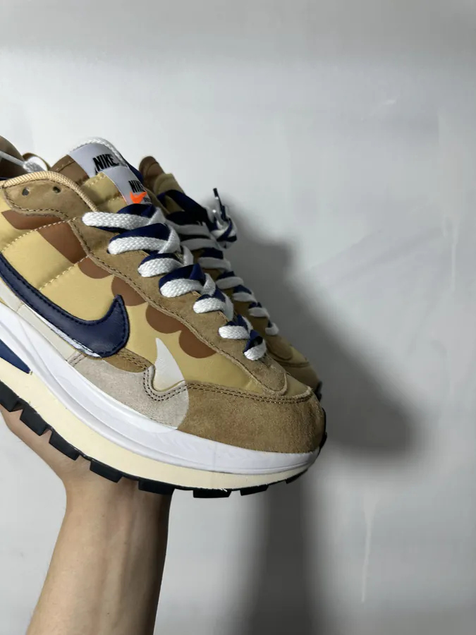 Sacai x Nike VaporWaffle Dark Iris Brown