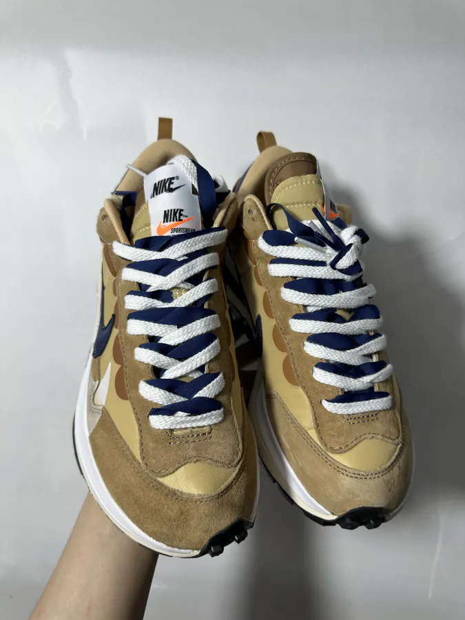 Sacai x Nike VaporWaffle Dark Iris Brown