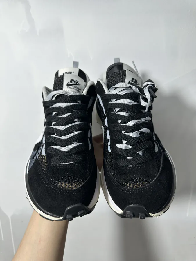 Sacai x Nike VaporWaffle Black and White