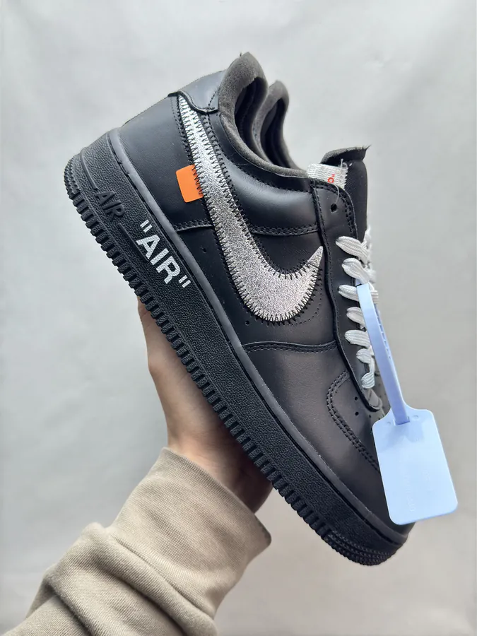 OFF WHITE x Nike Air Force 1 Virgil OW Collaboration Black