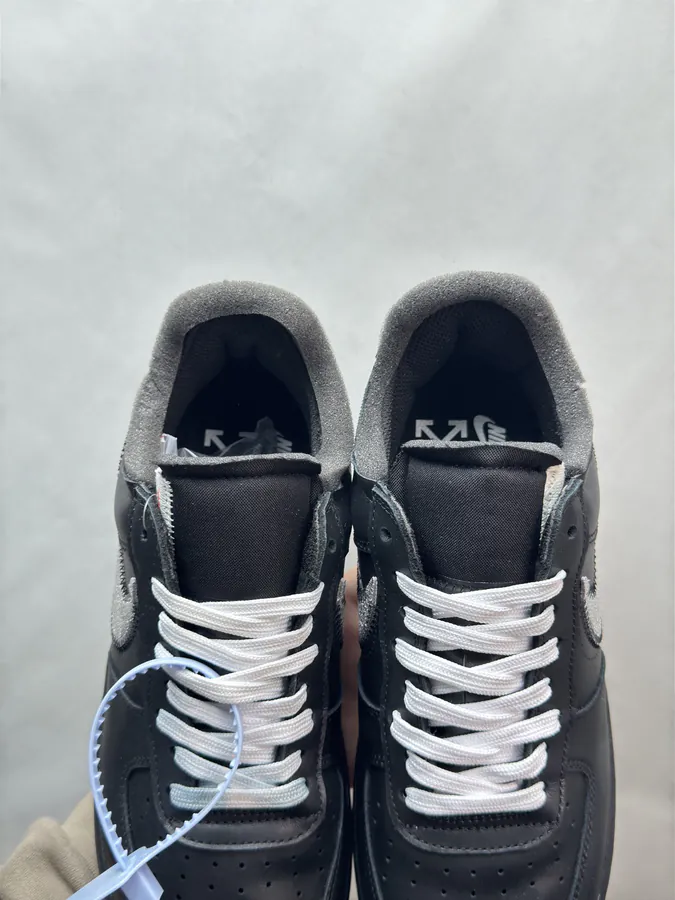 OFF WHITE x Nike Air Force 1 Virgil OW Collaboration Black