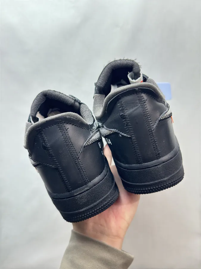 OFF WHITE x Nike Air Force 1 Virgil OW Collaboration Black