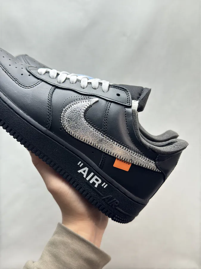 OFF WHITE x Nike Air Force 1 Virgil OW Collaboration Black