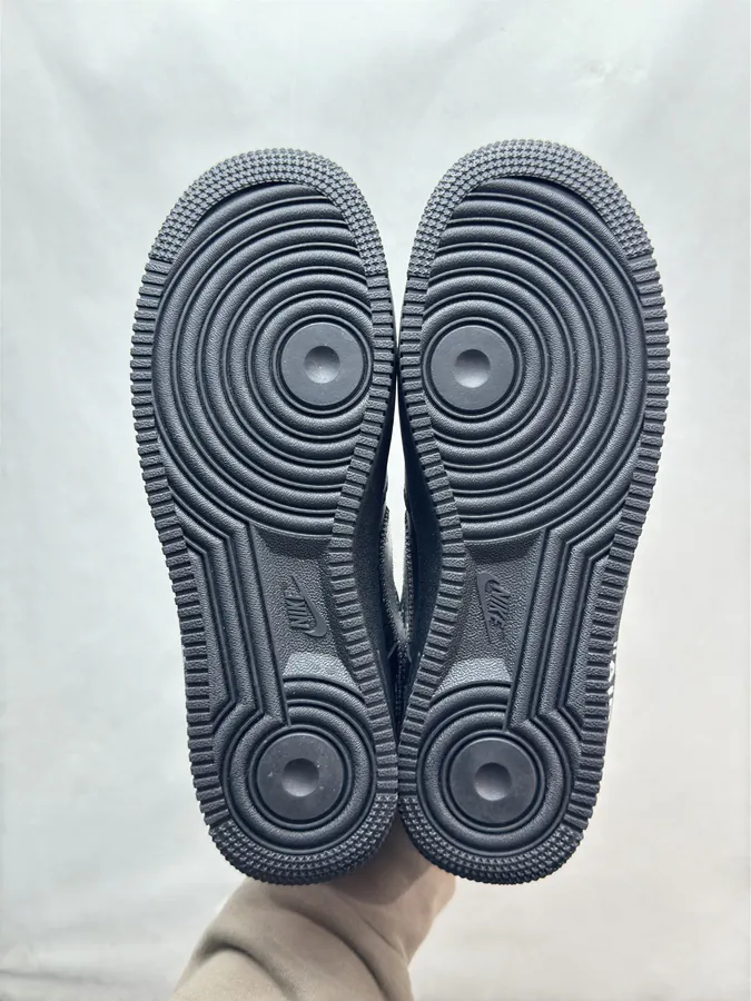 OFF WHITE x Nike Air Force 1 Virgil OW Collaboration Black