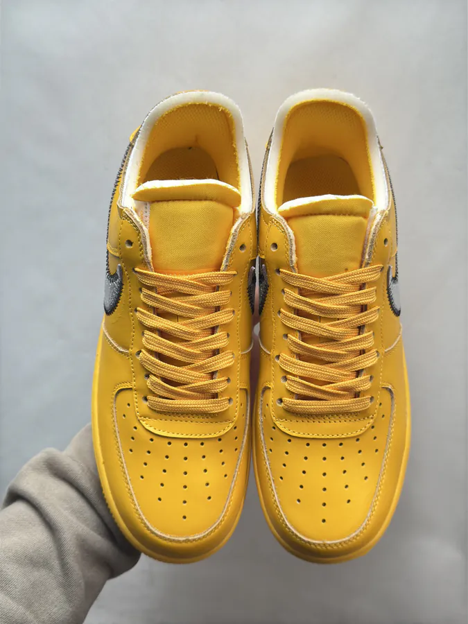 OFF WHITE x Nike Air Force 1 Lemonade Yellow