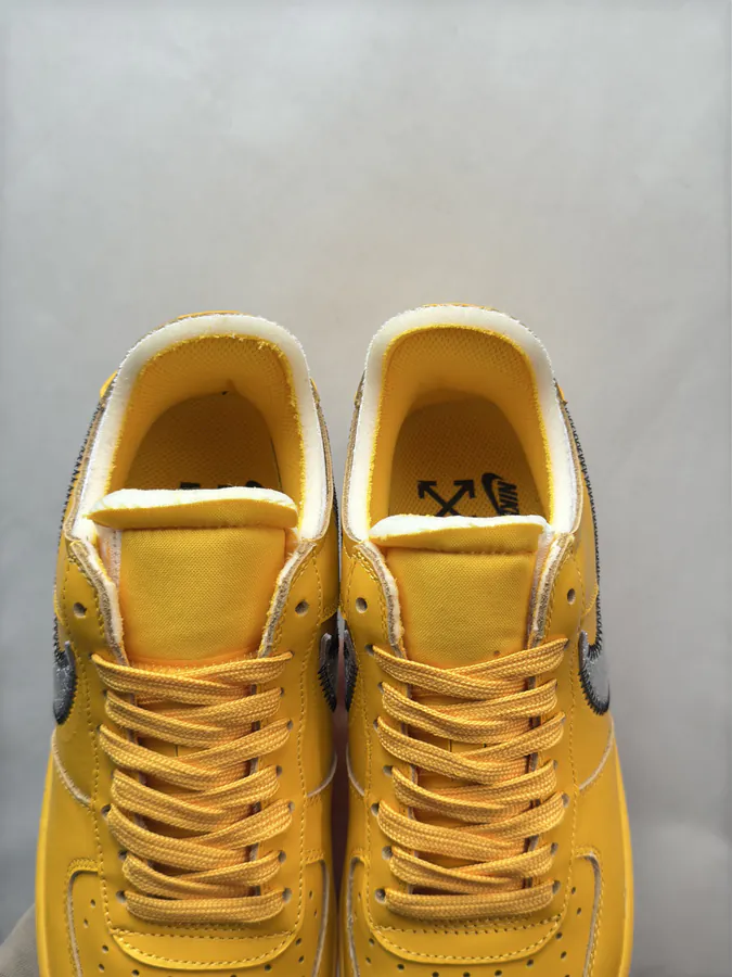 OFF WHITE x Nike Air Force 1 Lemonade Yellow