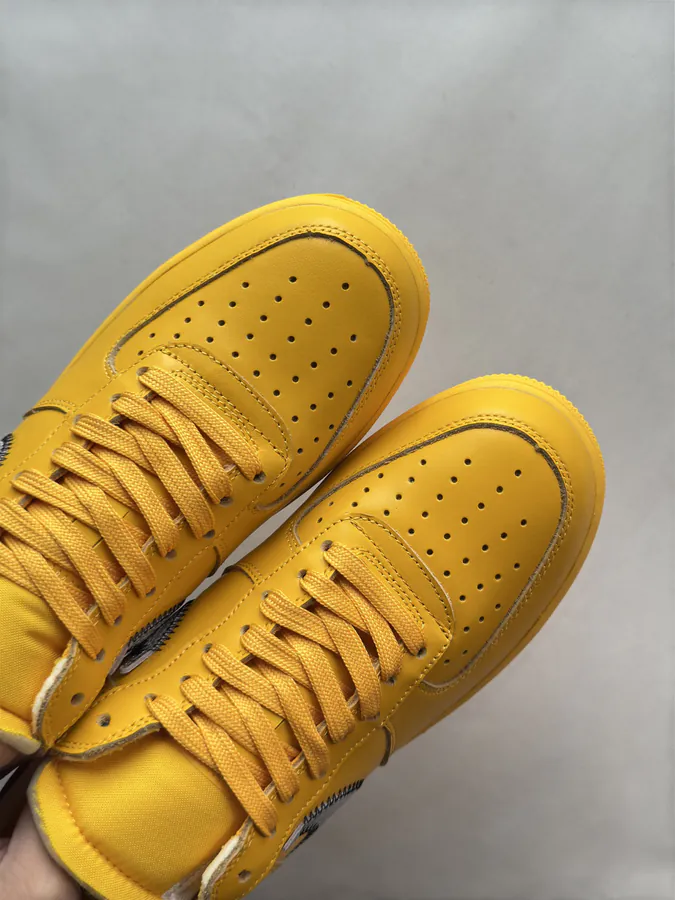 OFF WHITE x Nike Air Force 1 Lemonade Yellow