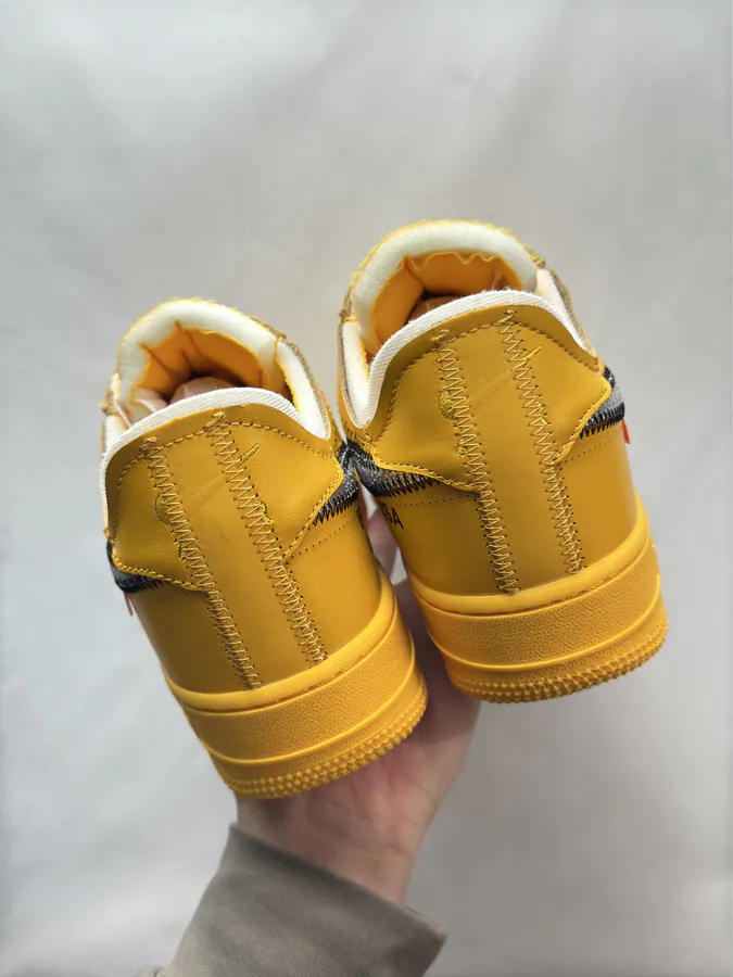 OFF WHITE x Nike Air Force 1 Lemonade Yellow