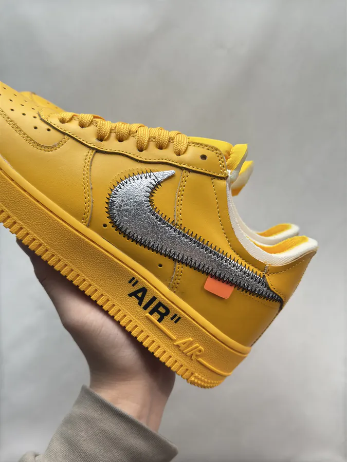 OFF WHITE x Nike Air Force 1 Lemonade Yellow