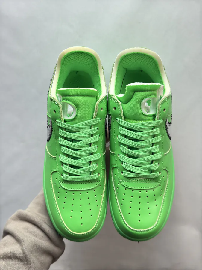 OFF WHITE x Nike Air Force 1 Green