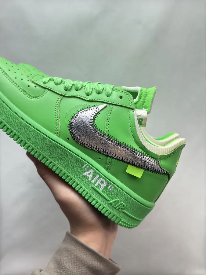 OFF WHITE x Nike Air Force 1 Green